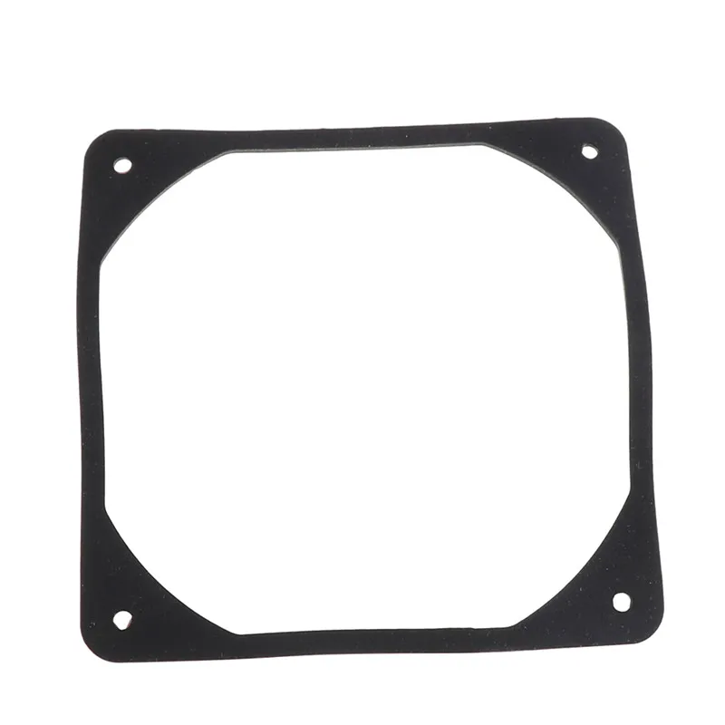 Ventilador con cubierta de silicona antivibración, almohadilla de absorción a prueba de golpes, 120mm, PC