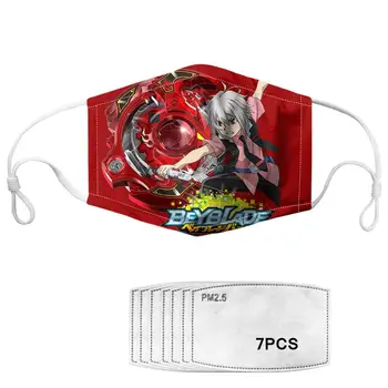 

Dust-proof Masks 7PCS Filters Mask Girls Women Beyblade Burst Evolution Winter Health Prevent Infection 2020 Dropshipping