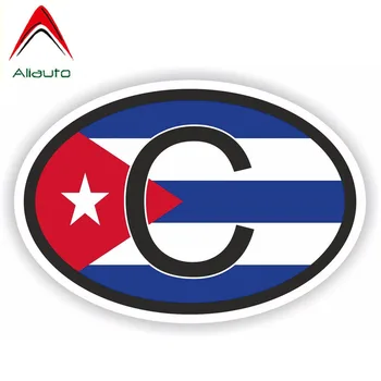 

Aliauto Fashion Car Sticker Funny Cuba Country Code Flag Vinyl Decal Cover Scratches for Octavia Gti Chevrolet Bmw X6,16cm*11cm