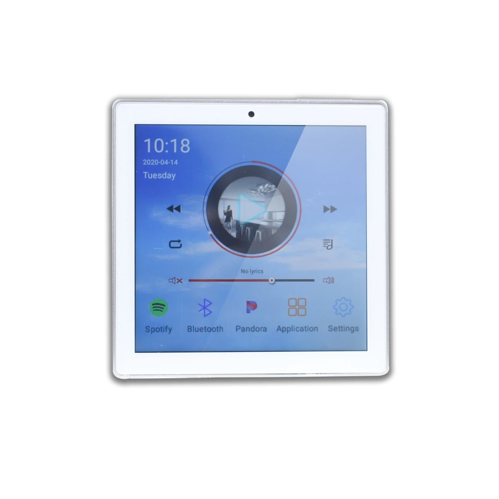 US $184.00 Home Audio Wall Mount Bluetooth Amplifier Board And WiFi Mini Amplicador With Android System And Touchscreen For BGM Music Host