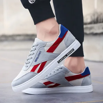 

Retro Canvas Low Top MEN'S SHOES Breathable Wear Anti-slip Athletic Shoes Fashion Casual Shoes Dull Polish Shoe 0329