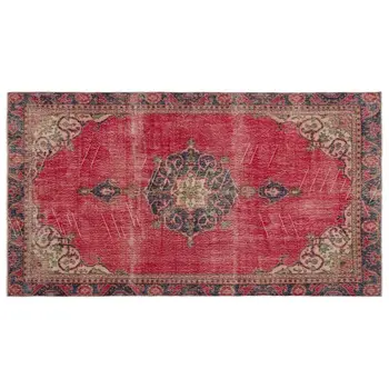 

Handmade Natural Vintage Turkish Area Rug 167x304 Cm-5'6''X9'12''