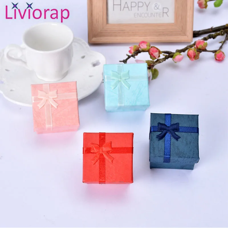 Подарочная коробка для конфет Liviorap в форме банта Свадебная Упаковка