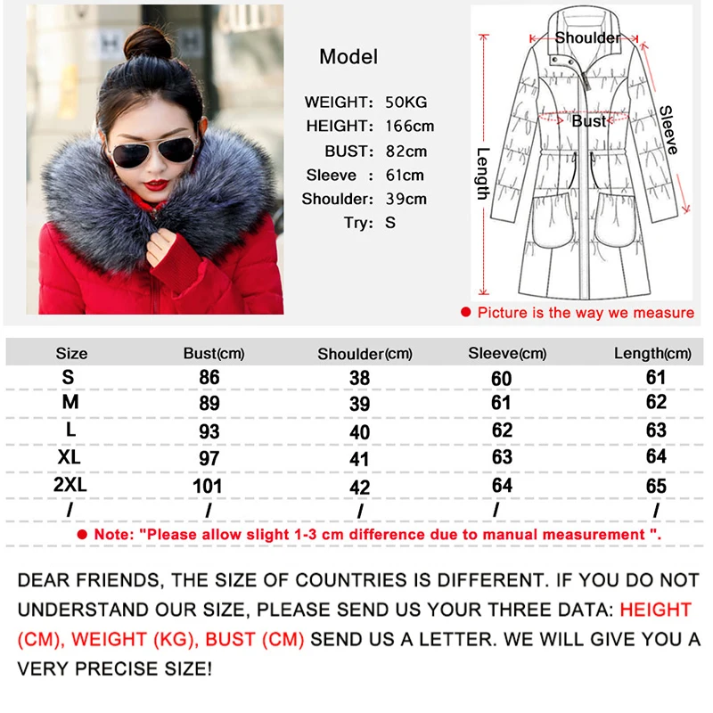 New Winter short Women Winter Jacket Womens Parkas Gloves warm detachable fur collar detachable hat Slim coat Snow loading