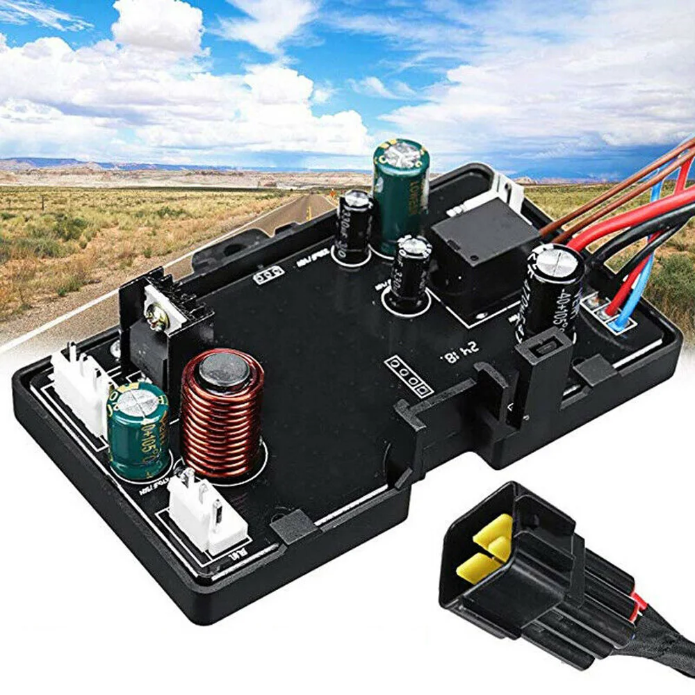 

1pc Control Board Auto Air Diesel Motherboard For 12V / 24V 3KW/5KW Parts Black