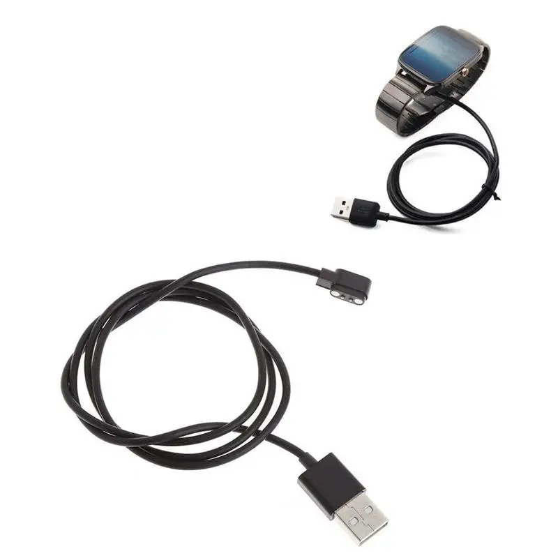 Магнитный зарядный кабель для смарт часов Универсальный USB всасывающий 2
