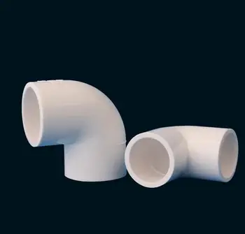 

PVC Fitting Tube 90 Degree Right Angle Elbow Two-way Joint Pipe Water Pipe Connector Diameter 20/25/32/40/50/63/75/90/110/160mm