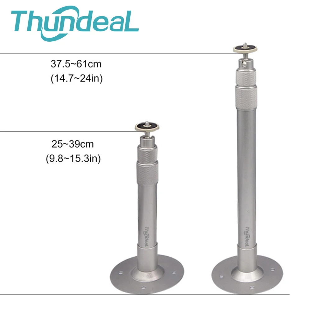 범용 1/4 6mm 프로젝터 미니 행거 천장 마운트 벽 브래킷, TD90 레저 3 W18 P62 K9 프로젝터 홀더 스탠드, 40cm 60cm 천장 빔프로젝터 브라켓 벽 천정 거치대 LS-302 미니빔프로젝