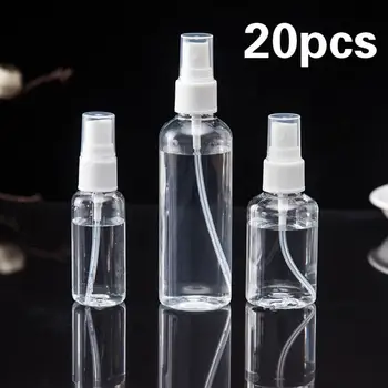 

30ml 50ml 100ml Transparent Empty Spray Bottles Plastic Perfume Mini Refillable Container Empty Cosmetic Containers For Travel