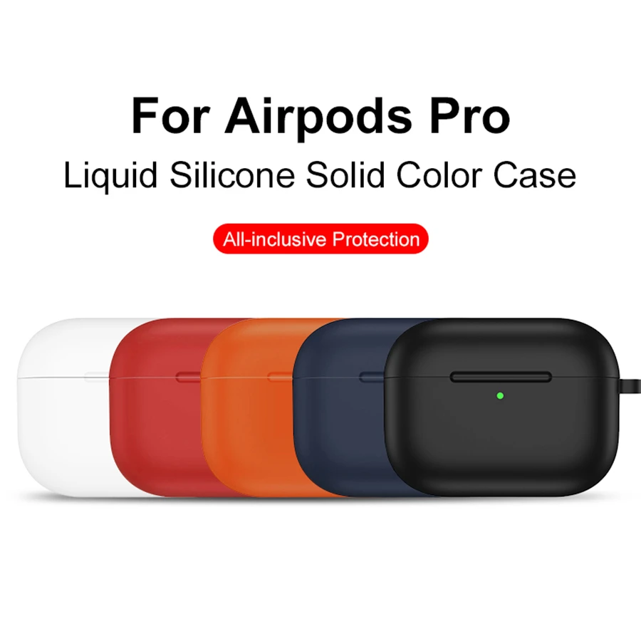 Силиконовый чехол для Airpods Pro, чехол, беспроводной Bluetooth для apple airpods pro, чехол, чехол для наушников, чехол для Air Pods pro 3, Fundas