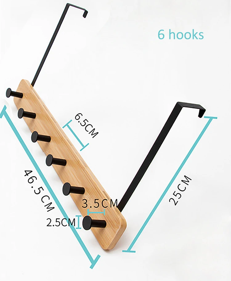 Деревянные крючки без перфорации, скандинавский дверной крючок, креативная вешалка для гостиной, кухни, настенная вешалка для дома, для хранения
