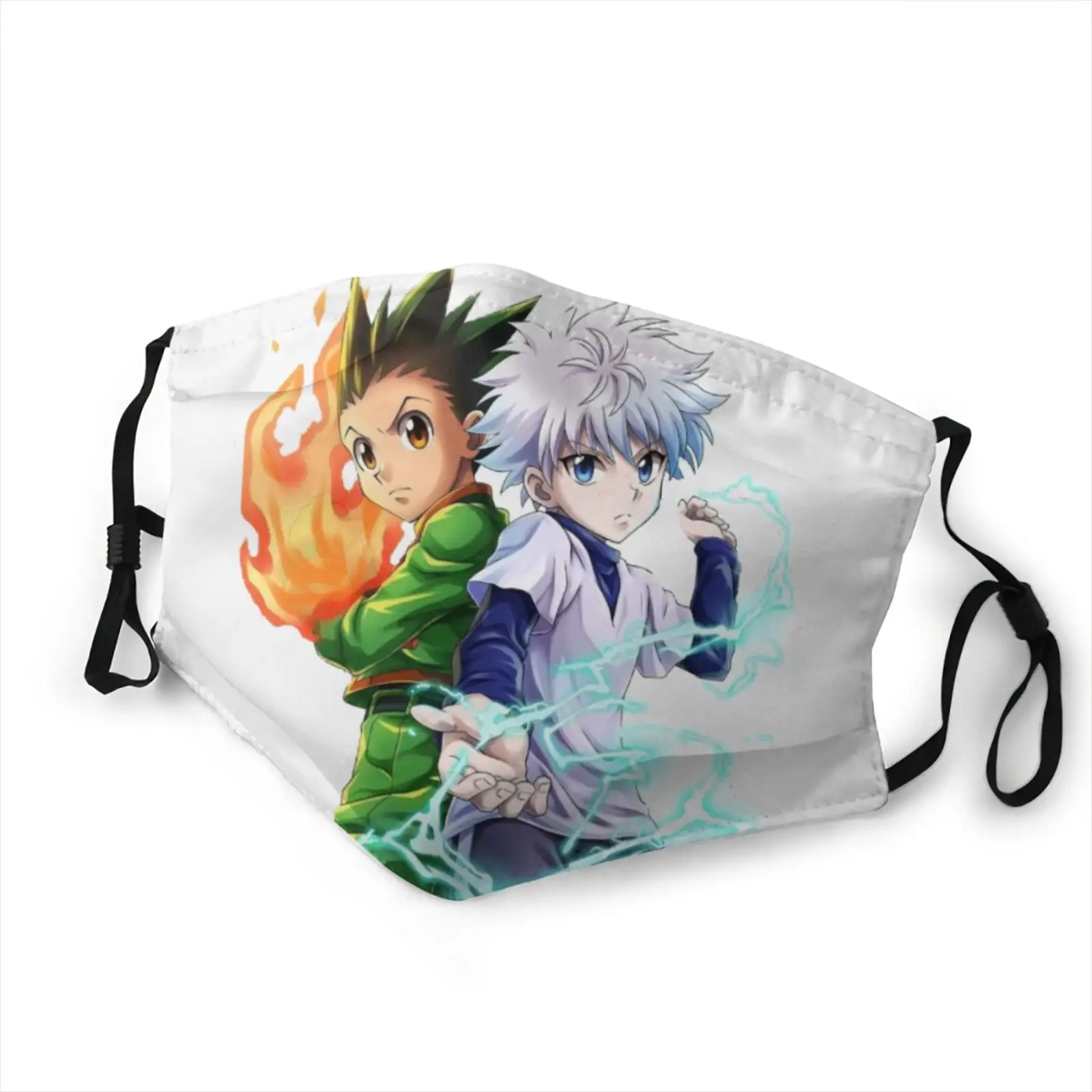 Многоразовая маска бренда Hunter X художественная для взрослых/детей с фильтром рта