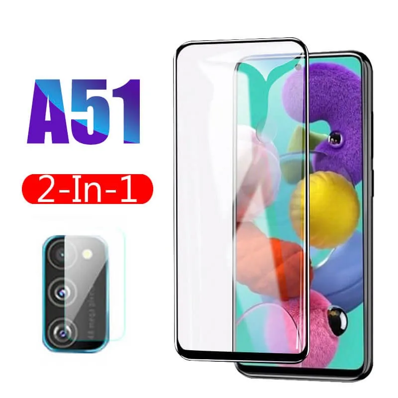 

Samsun A51 Tempered Glass For Samsung Galaxy A51 A50 A70 A71 Protective Film 3D Samsun A 51 A 50 A51 Back Camera Glass Protector