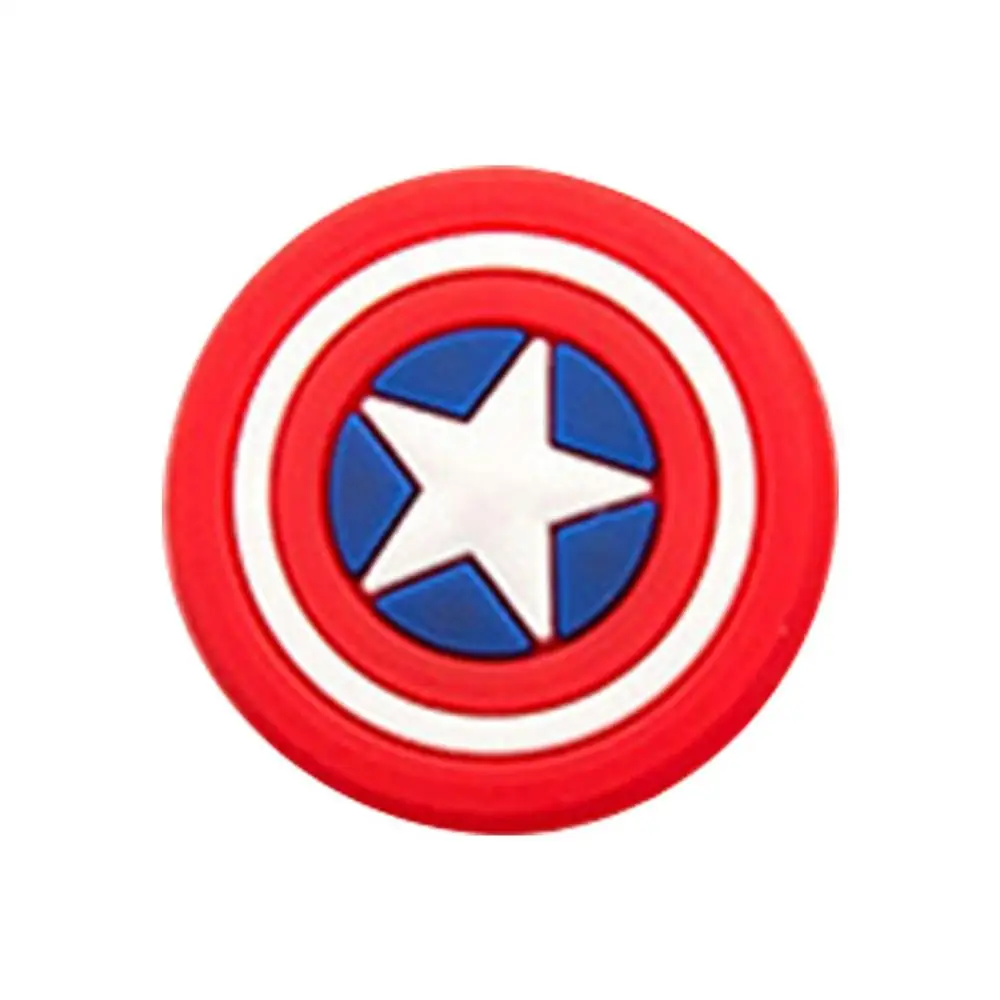 Captain America Прекрасный мультфильм зарядное устройство для сматывания кабеля защитный чехол Saver 8 Pin линия передачи данных протектор наушников шнур защиты рукава провода крышка - Цвет: Captain America