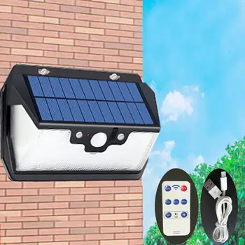 

SOLLED USB Rechargeable LED Light Outdoor Garden Motion Sensor Wall Lamp