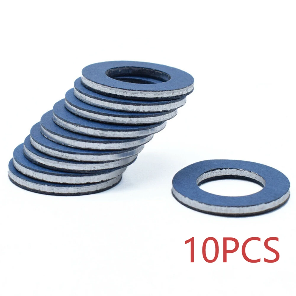 Oil Drain Plug Washer 10pcs Oil Drain Sump Plug Washers For Toyota