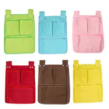 Мультяшная Подвеска для детской комнаты, сумка для хранения, карман для пеленок для новорожденных, Комплект постельного белья для детской кроватки, органайзер для детской кроватки 45*35 см