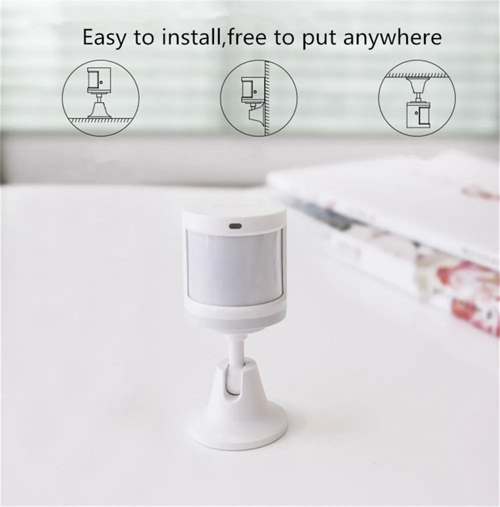 Xiaomi Smart Home Aqara Human Body Sensor Movement Motion Zigbee Connection holder stand | Электроника
