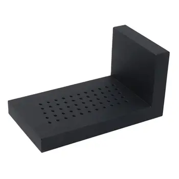 

Aluminum Alloy L Shape Woodworking Scriber Ruler Hole Scribing Gauge Positioning