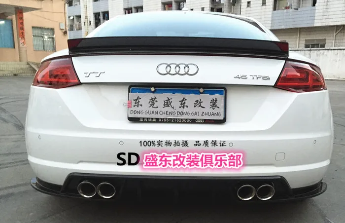 Подходит для AUDI TT Balance it углеродного волокна автомобильный спойлер крыло хвост