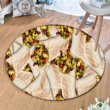 Ковер Burritos, домашние ковры, детские Нескользящие коврики, повседневный коврик для пикника, модный подарок для детей, Прямая поставка, медведь из мультфильма «зверотоп»