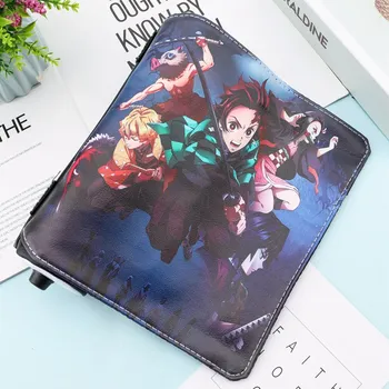 

1Pcs Anime Demon Slayer: Kimetsu No Yaiba Pencil Bag Large Capacity Students Pencil Bag Wallet Storage Bag Learning Supplies