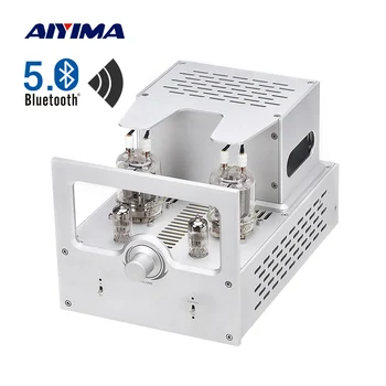 

AIYIMA 6N2 FU29 Push-pull Tube Amplifier 40Wx2 Stereo Amp Tube Power Amplifier Bluetooth 5.0 Amplificador For Home Sound Theater