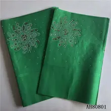 Африканский гелевый головной убор ASO OKE Высококачественная нигерийская Кружевная повязка на голову ASO OKE обертывание бисером и стойками для вечерние 2 шт./лот