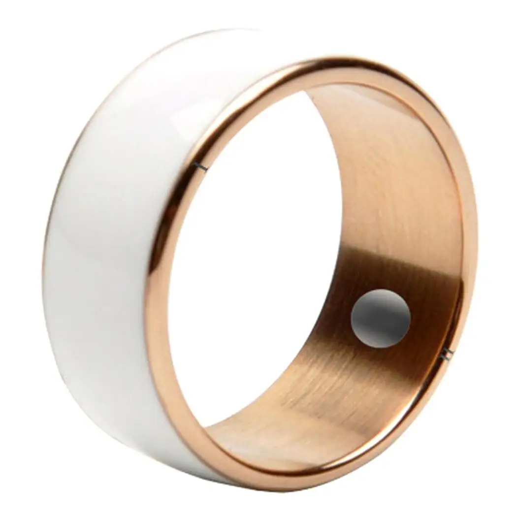 

Waterproof Digital Smart Ring NFC Wearable for NFC Mobile Phone White, Black