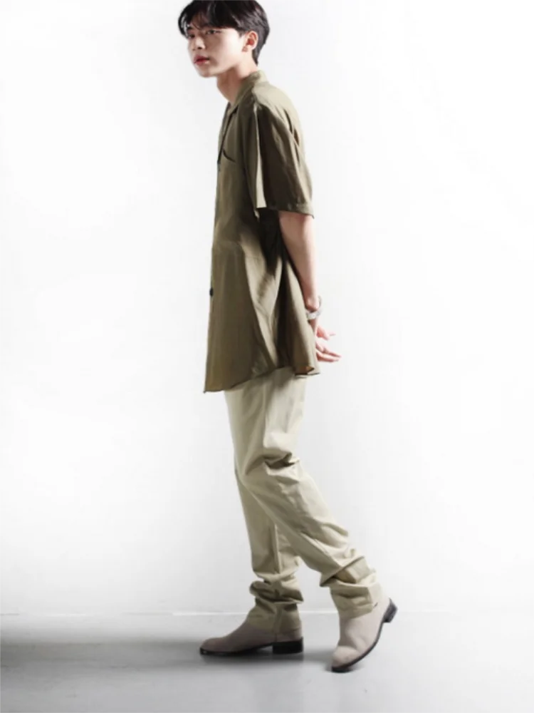 Men's Casual Pants Spring And Autumn Pure Color Casual Simple Basic Fashion Trend Suit Pants Fashion Straight Pants