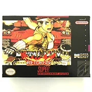 

Metal Max Returns with box for snes game cartridge English translate