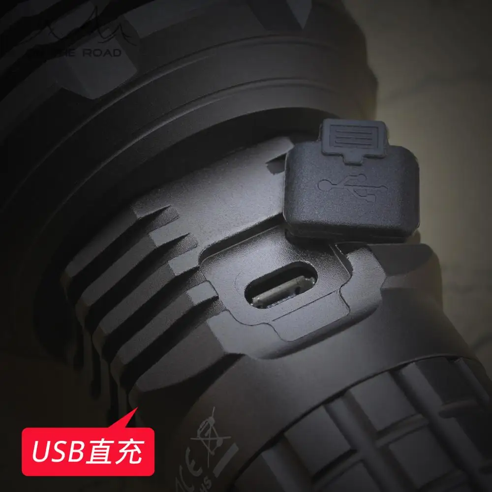 На дороге X5 Pro USB фонарик 26650 перезаряжаемый мини фонарь CREE светодиодный супер
