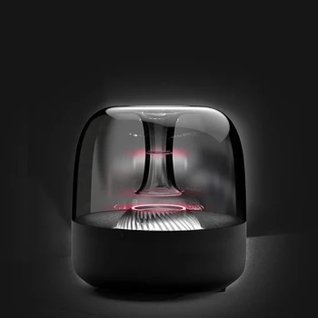 

F7 mini wireless speaker, transparent, comfortable, with Bluetooth colorful light, gift, mini support 3.5mm