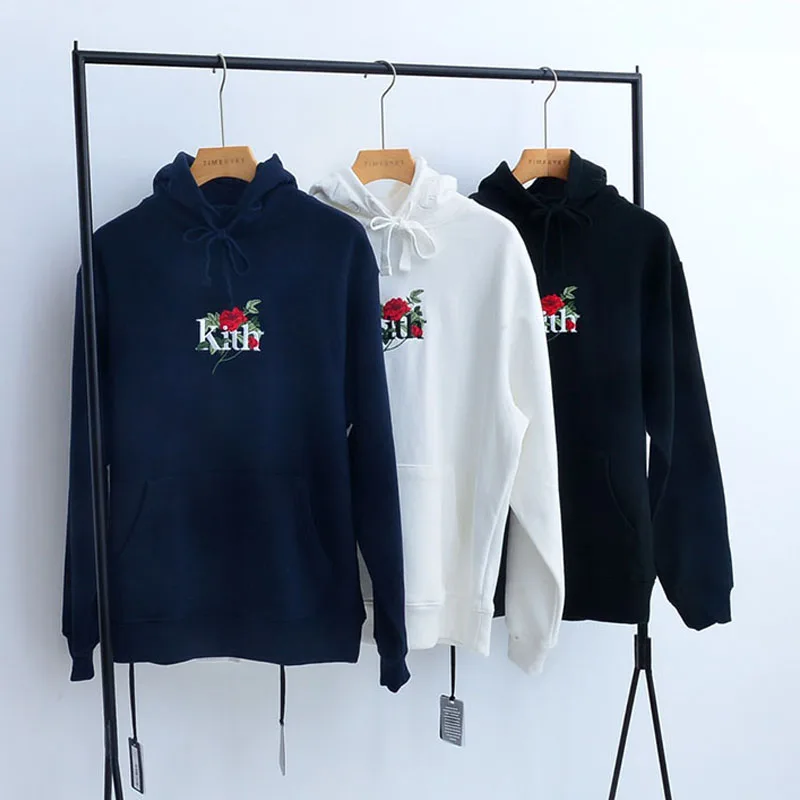 Осень Зима KITH толстовки для мужчин и женщин 1:1 высокое качество Kith модная вышивка