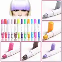 Профессиональная краска для волос, карандаш, мел, ручка, цвет волос, одноразовая Временная меняющая цвет крем, уход за волосами и инструмент для укладки