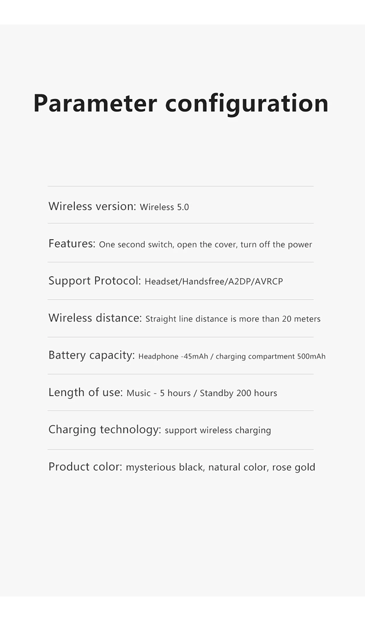 N70 Bluetooth наушники 5,0 Bluetooth гарнитура Беспроводные наушники с микрофоном беспроводная зарядка для телефона