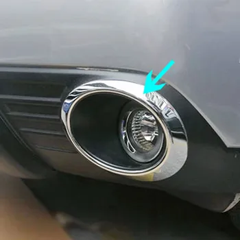 

Fit For Subaru Forester 2009 2010 2011 2012 Car Front Fog Light Cover Frame ABS Chrome Head Fog Lamp Trim Molding Garnish 2pcs