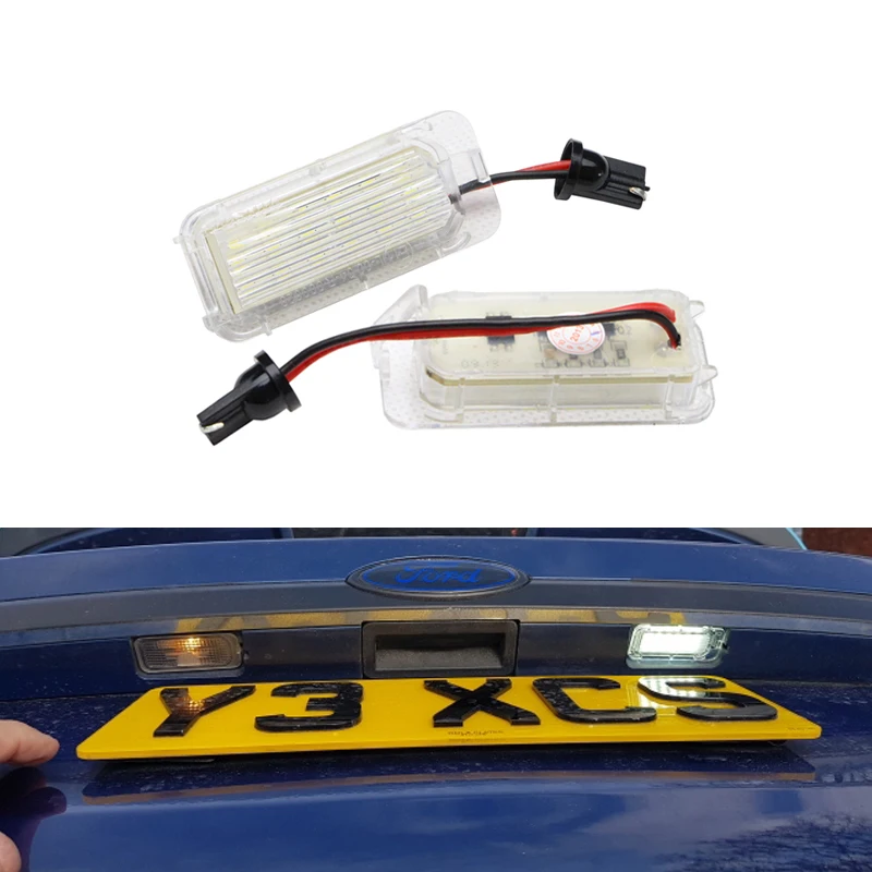ford fiesta number plate light