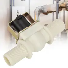 DC 12V G3/4 нормально закрытый соленоидный пластиковый дренажный клапан для питьевой фонтан Электрический магнитный клапан