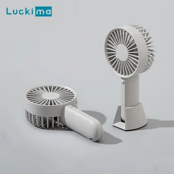 

Creative Portable Mini Handheld Fan USB Rechargeable Battery Personal Fan For Outdoor Travelling Officer Home Summer Air Cooler