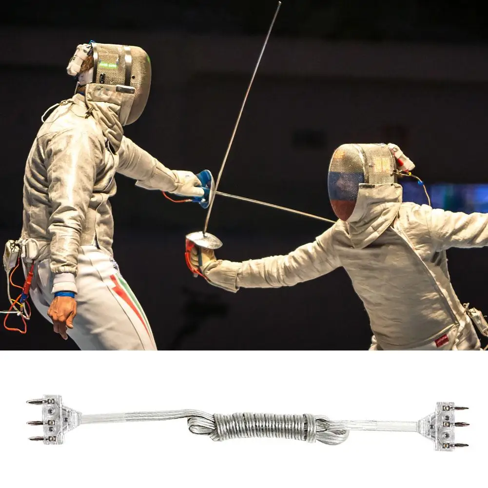 3-контактный разъем ограждения матч сабля Фольга Epee тела Шнур кабель ручная линия