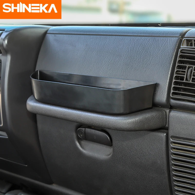 Подлокотник SHINEKA подлокотник для хранения подходит Jeep Wrangler TJ 1997 2006 аксессуары