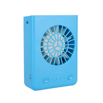 

Portable Necklace Hanging USB Rechargeable Air Cooling Personal Fan With 18650 Li-ion Battery 3-Speed Adjustable new