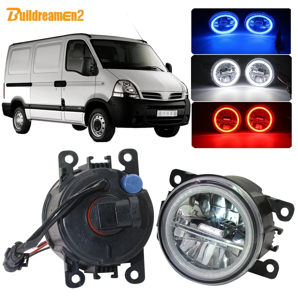 Buildreamen2 стайлинга автомобилей H11 светодиодный лампы Противотуманные фары