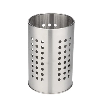 

Fork Spoon Chopsticks Holder Home Kitchen Utensil Stand Holder Cooking Stainless Steel Storage Holders