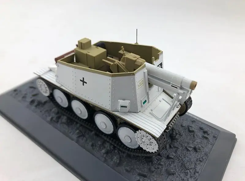 США 15 см S I G 33/1 SF AUF geschutzwgen 38 T AUSF H SD KFZ 138/1 1/43 литье под давлением