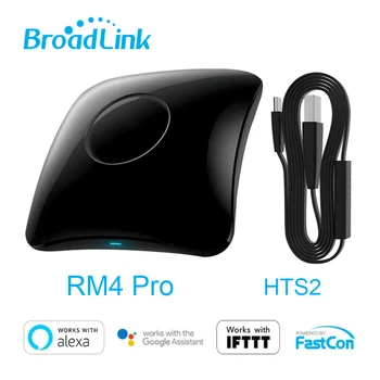 

Broadlink RM4 pro Smart Home Automation WiFi IR RF Universal Intelligent Remote Controller Work With Alexa Google Home