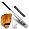 64cm bate de béisbol de los niños adolescente pelota de sóftbol guantes de béisbol Set de béisbol con bolsa bate de la poco bate de softbol 25