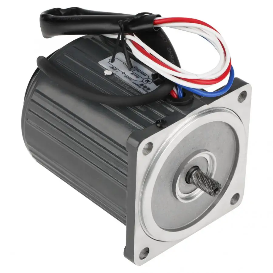 

220V AC 15W Gear Motor CW/CCW Large Moment of Force Low Speed Metal Gear Motor