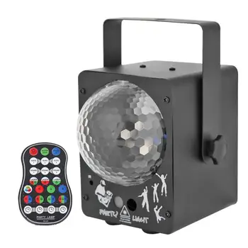 

Laser Projector LED Stage Light Sound Activated Disco Lighting Ball Lamp